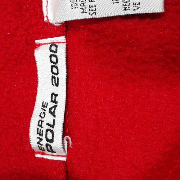 Energie Polar 2000 Red Polyester Jacket, Size M - Picture 4 of 11